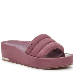 DKNY Jadore Platform Sandal mauve purple women